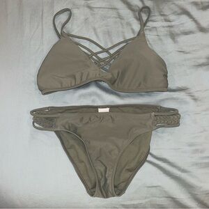 Hollister Olive Swimwear